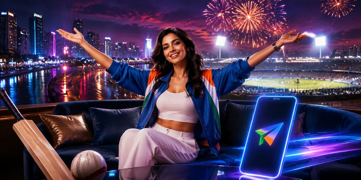 Mumbai cricket betting neon lights